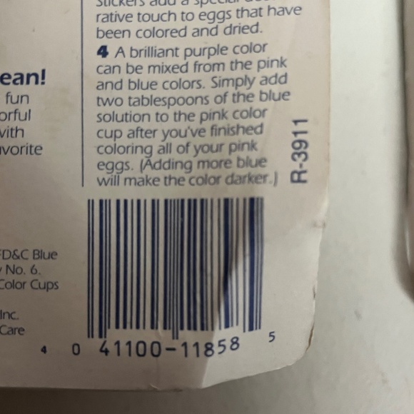 1990s Paas Deluxe Glitter Easter Egg Reusable Color Kit 6 Cups Extra  Color Cup - Picture 8 of 9